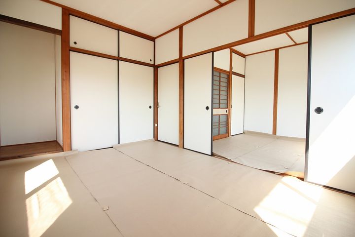 清和荘の居間