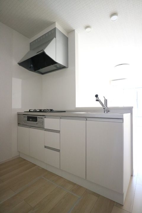 岡山県総社市井尻野(アパート)の賃貸物件のキッチン