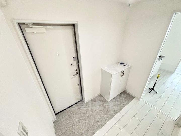 大阪府吹田市岸部北3(アパート)の賃貸物件の玄関