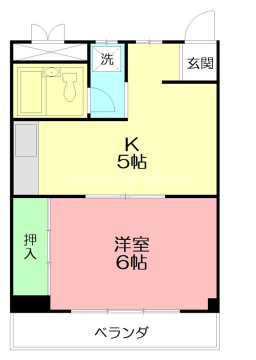 メゾン栄の間取り