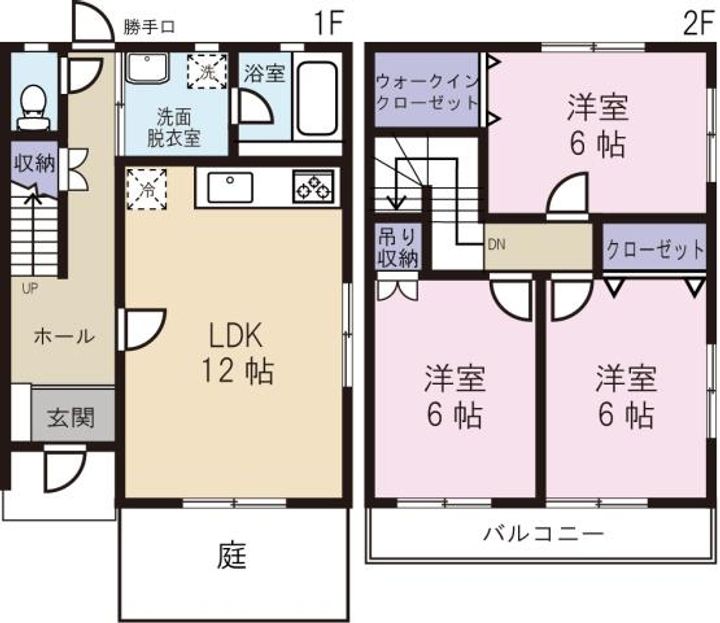 ヴィラフィレンツェの間取り