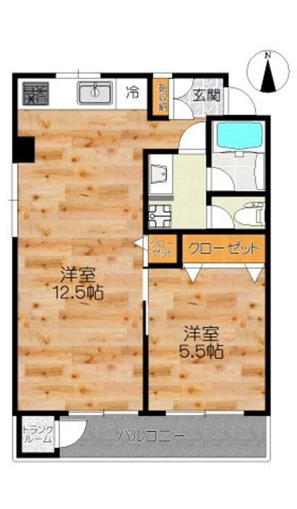 大和屋ビルの間取り