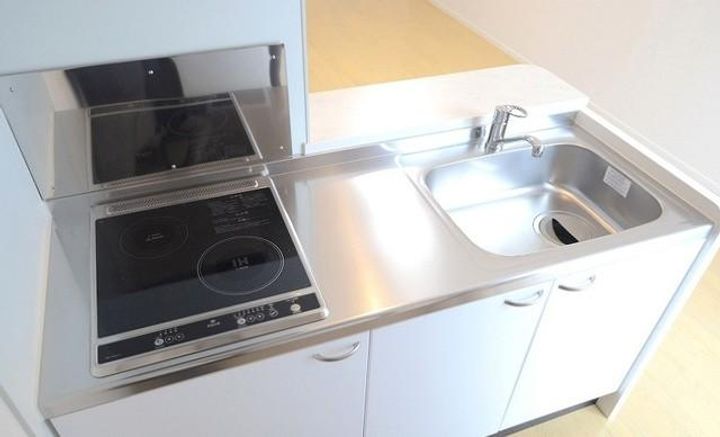 神奈川県横浜市神奈川区片倉5(マンション)の賃貸物件のキッチン