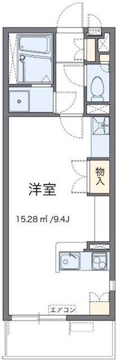 神奈川県横浜市神奈川区片倉5(マンション)の賃貸物件の間取り