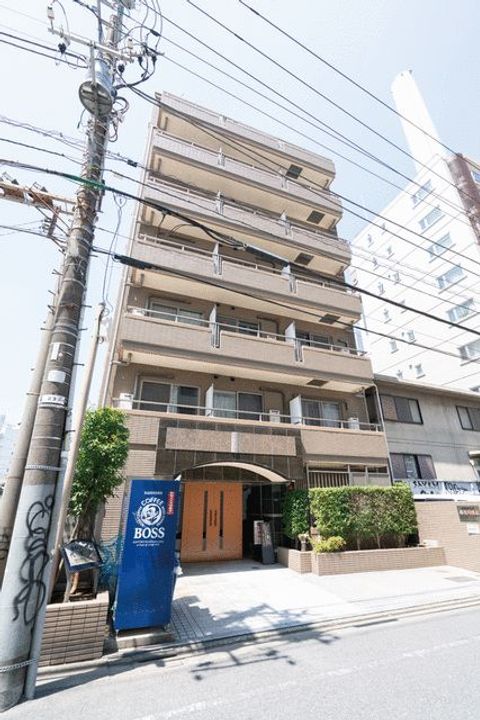 東京都渋谷区東2(マンション)の賃貸物件の外観