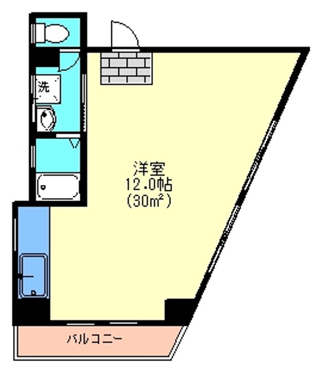 神奈川県横浜市西区伊勢町1(マンション)の賃貸物件の間取り