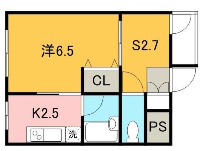 神奈川県川崎市高津区末長3(マンション)の賃貸物件の間取り