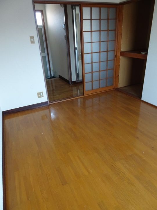 末武ハイツAの居間