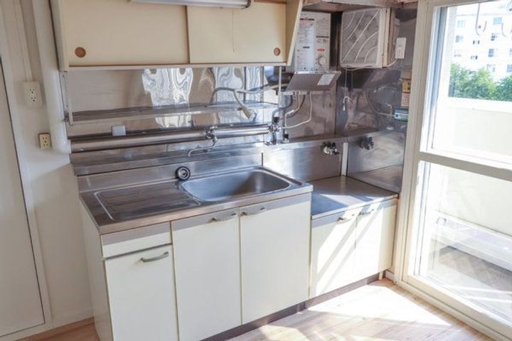 ビレッジハウス金堀1号棟のキッチン