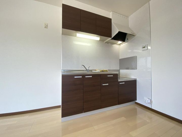 大分県大分市大字迫(一戸建)の賃貸物件のキッチン