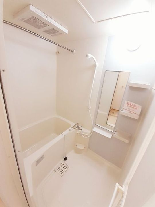 群馬県伊勢崎市宮子町(アパート)の賃貸物件の風呂