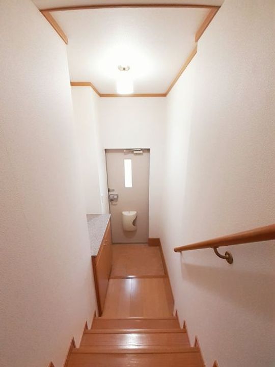 群馬県伊勢崎市宮子町(アパート)の賃貸物件の玄関