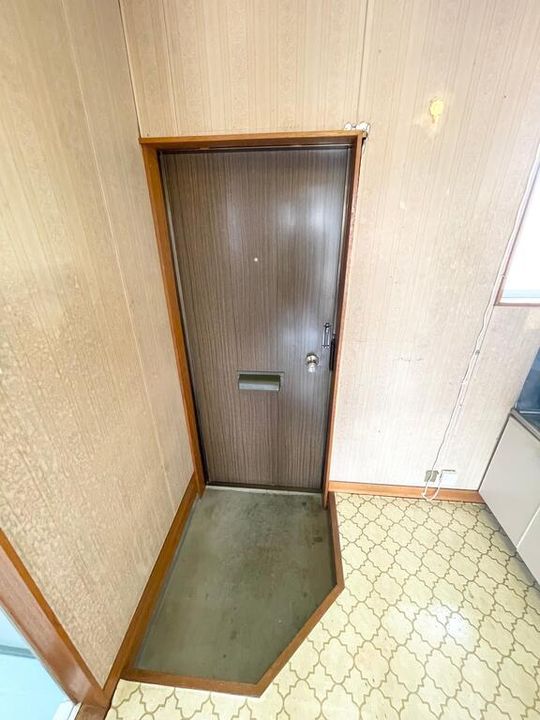 福島県郡山市富久山町八山田字一本橋(アパート)の賃貸物件の玄関