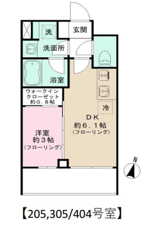 IPSE代々木上原DLX ~イプセ代々木上原デラックス~の間取り