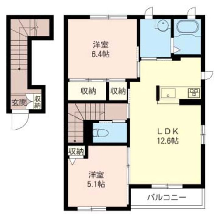 リヴェール ソフィアの間取り