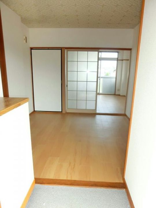 エルディム田口Aの玄関