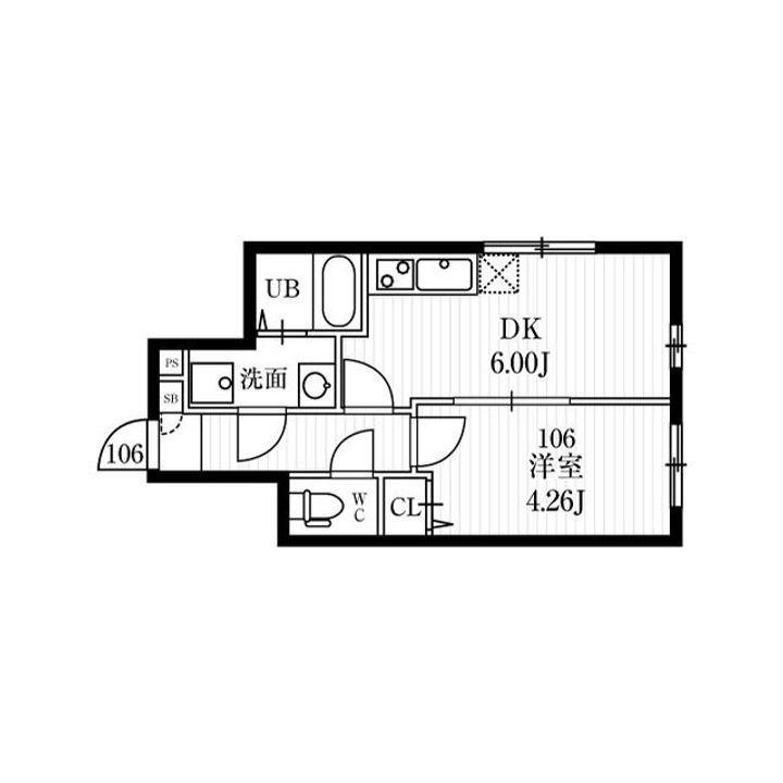 ミハス成増の間取り