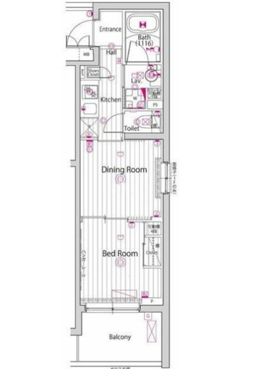 ガーラ・ヴィスタ新板橋の間取り