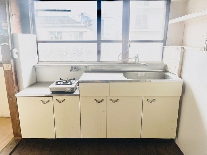 横山アパートAのキッチン