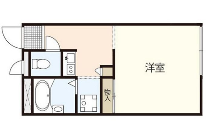 レオパレスパラリアの間取り