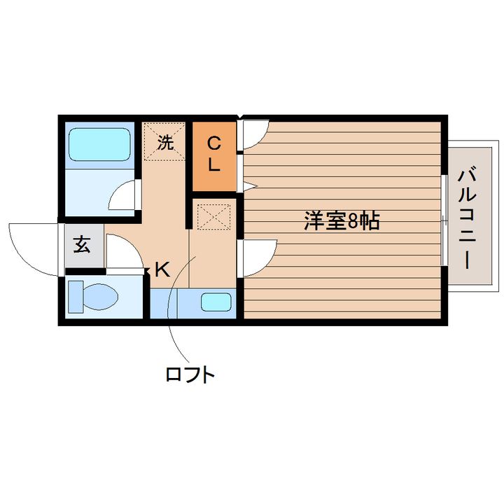 エクセルシャトー南中山の間取り