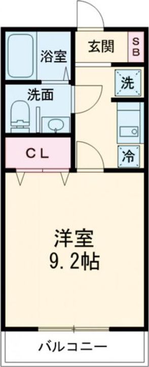 京都府京都市右京区山越東町の賃貸アパートの間取り