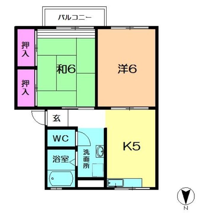 ロワール菅原の間取り