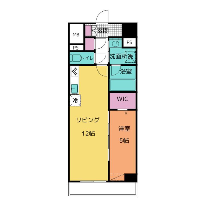 プロミネント アリオの間取り