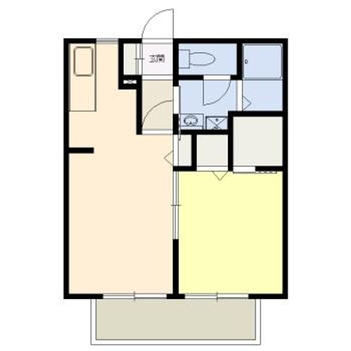 アベニューA棟の間取り