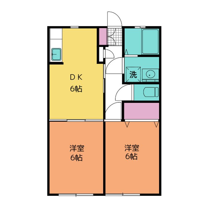にふてぃはうす3の間取り