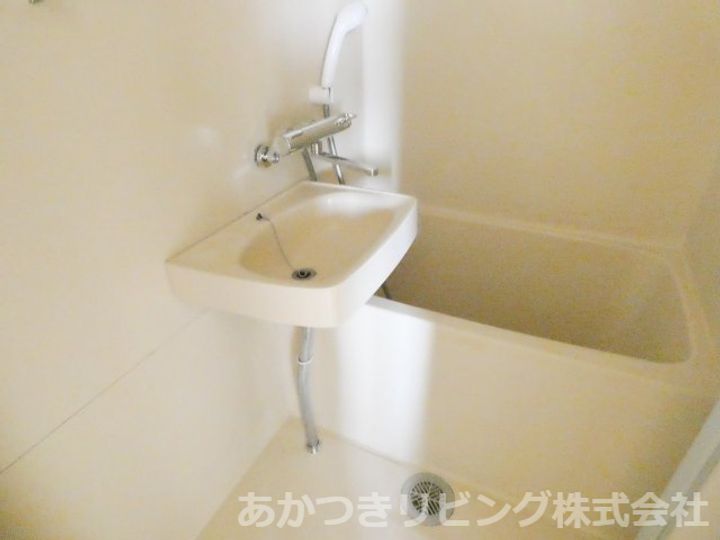 栃木県小山市城北2(マンション)の賃貸物件の風呂