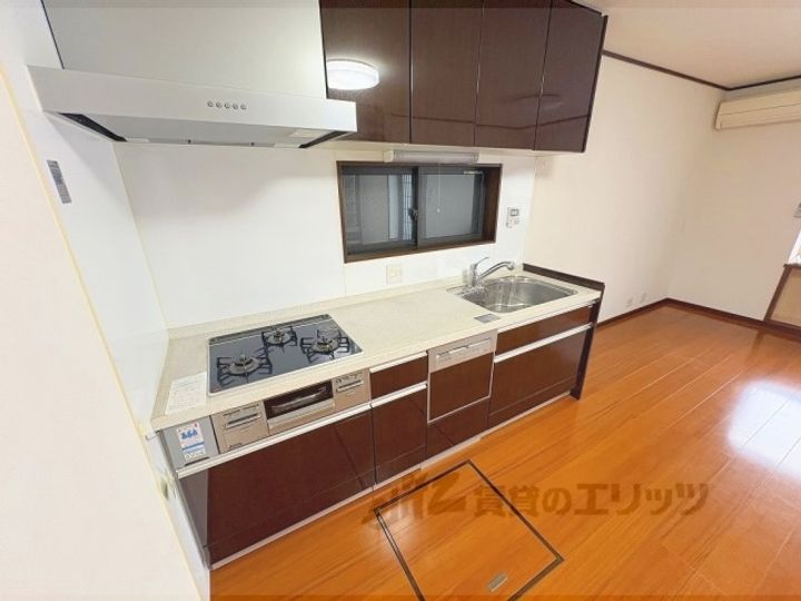 京都府京都市中京区町頭町(一戸建)の賃貸物件のキッチン