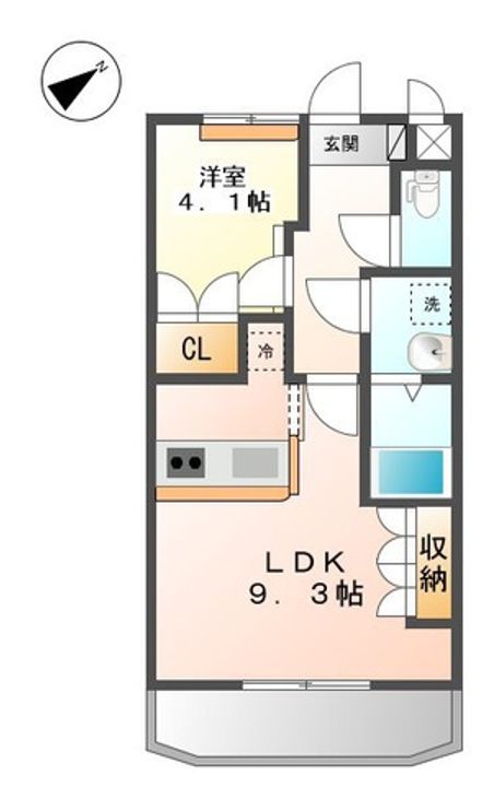 東京都八王子市丹木町2(アパート)の賃貸物件の間取り