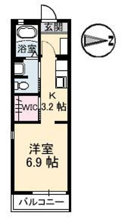 ブライト白砂の間取り