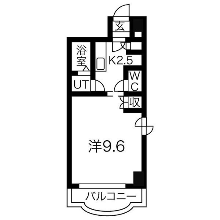 パークアベニュー札幌の間取り