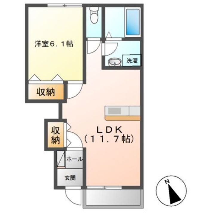Forest Court S(フォレストコートエス)の間取り