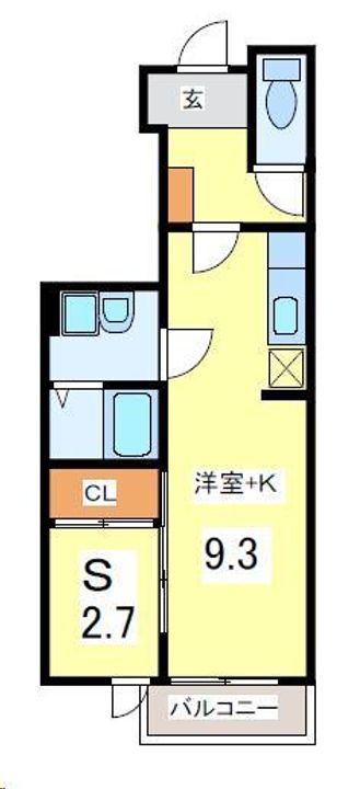 trefle III(トレーフル)の間取り