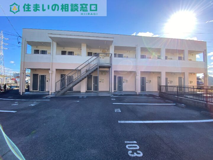 愛知県岡崎市大平町字天神前(アパート)の賃貸物件の地図