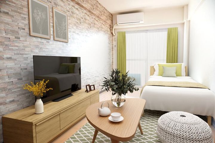 トーブハイツの居間