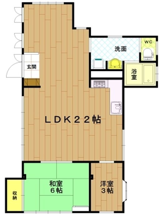 三重県伊勢市勢田町(一戸建)の賃貸物件の間取り