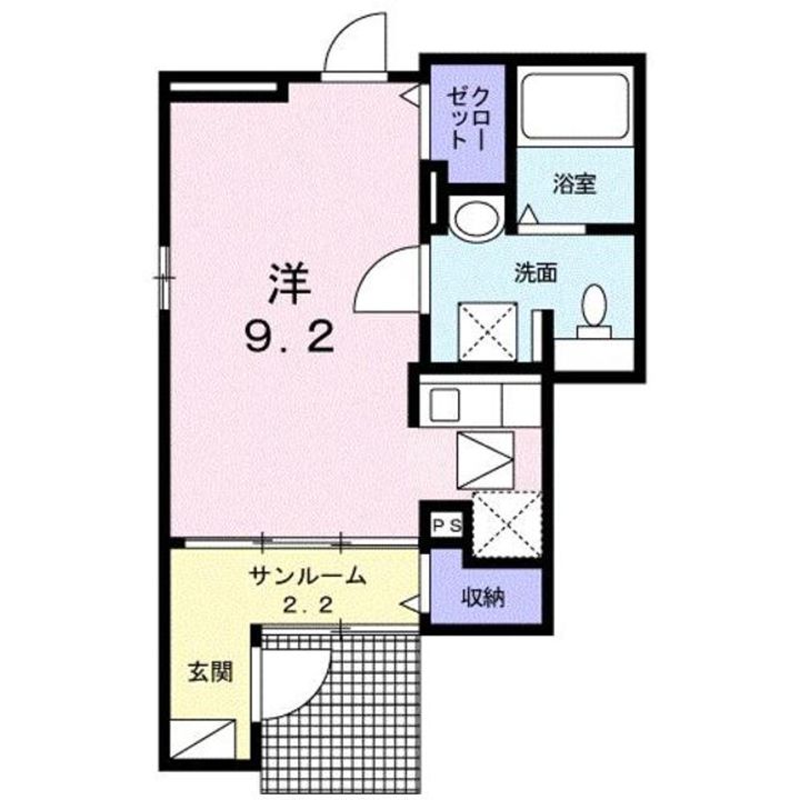 メゾンサイゴウVIIの間取り