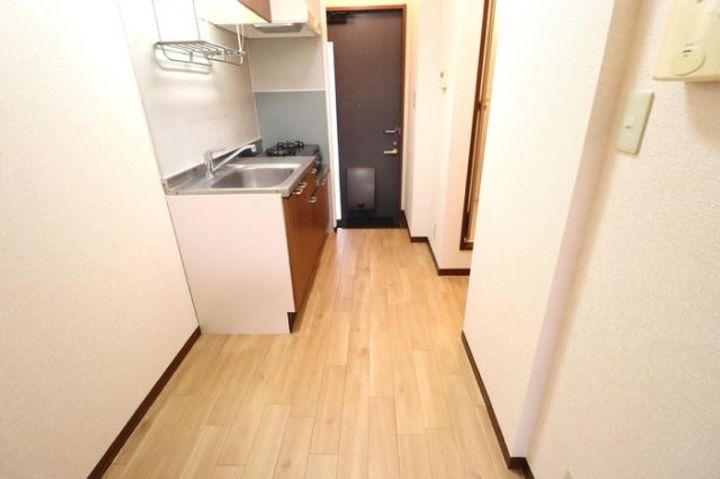 埼玉県深谷市緑ケ丘(アパート)の賃貸物件のキッチン