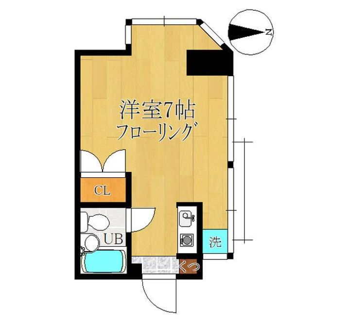東京都北区王子本町1(マンション)の賃貸物件の間取り