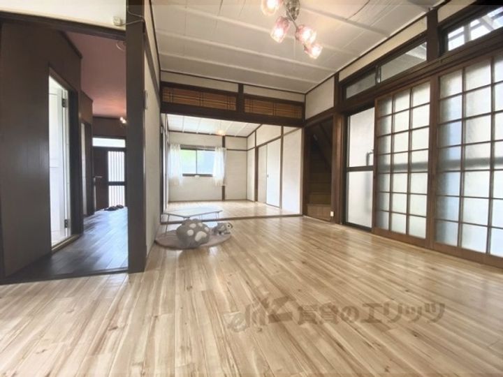 京都府八幡市橋本栗ケ谷(一戸建)の賃貸物件の居間