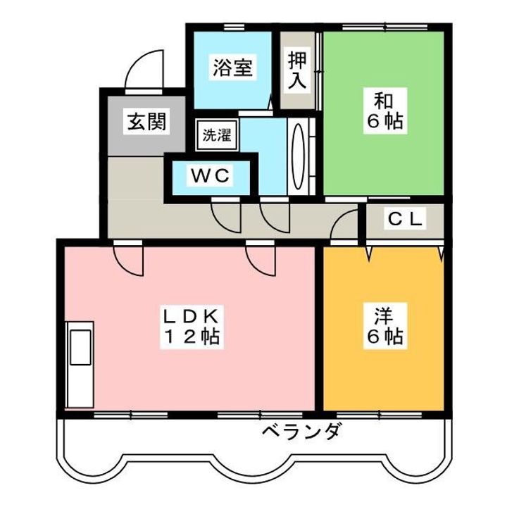 エクセルオオタケの間取り