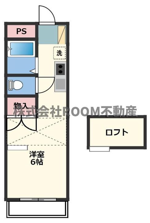 あいらんど花繰 Bの間取り