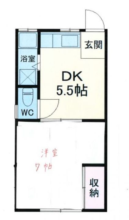 コーポ山田の間取り