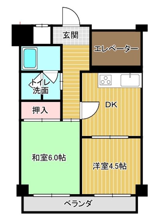 コート新大宮の間取り