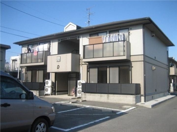 岡山県倉敷市中島(アパート)の賃貸物件の外観