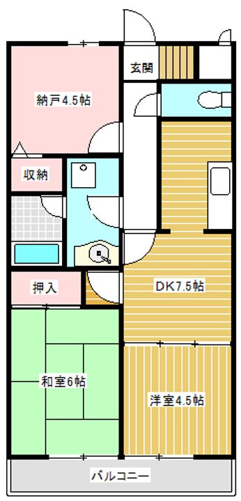 セントヒルズ取手の間取り